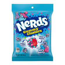 Nerds Gummy Clusters Very Berry 142g