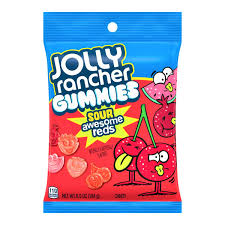 Jolly Rancher Gummies Sour Awesome Reds 184g