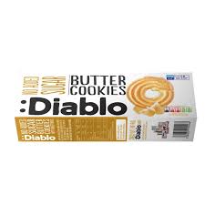 :Diablo Butter Cookies 135g