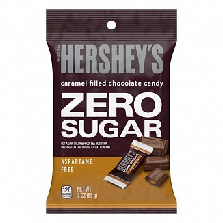 Hersheys Chocolate with caramel zero sugar 85g