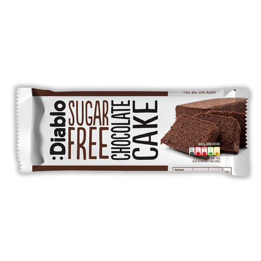 :Diablo | Sugar Free Chocolate Flavor Cake (200g) - Scran.ie